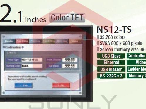 Màn hình điều khiển HMI OMRON NS12-TS01B-V2