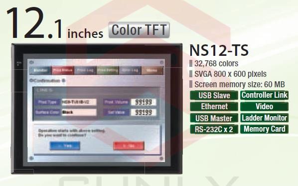 Màn hình điều khiển HMI OMRON NS12-TS01B-V2