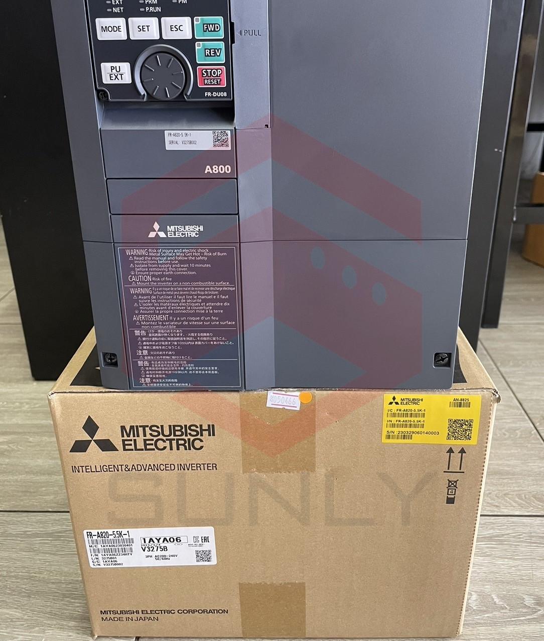 Biến tần Mitsubishi FR-A820-5.5K-1