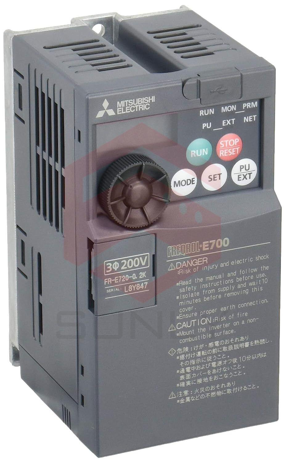 Biến tần Mitsubishi FR-E720-0.2K