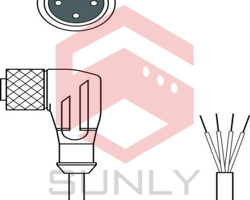 Cáp kết nối BK7 KB-092-5000-4A Ex