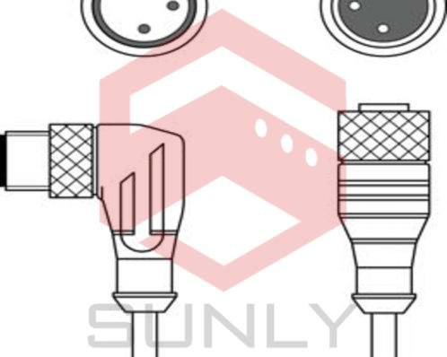 Dây cáp kết nối CB-M12-1500-3GF/WM