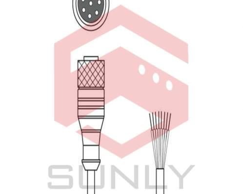 Dây cáp kết nối CB-M12-15000S-8GF