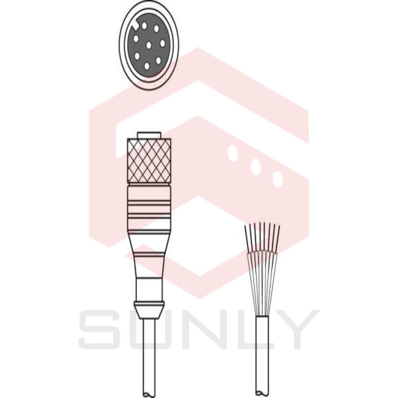 Dây cáp kết nối CB-M12-15000S-8GF