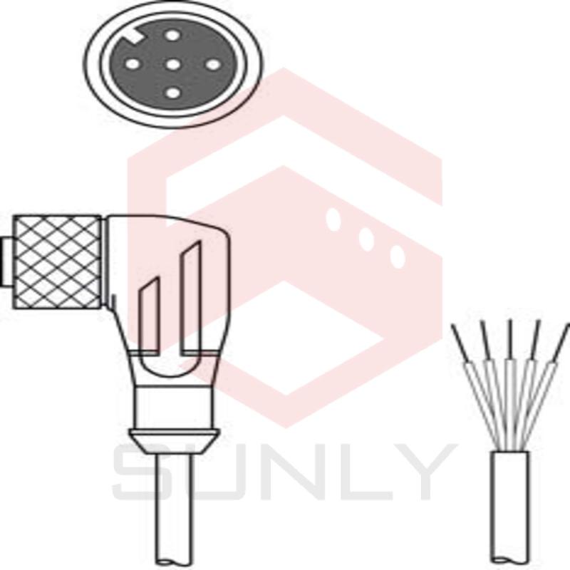 Dây cáp kết nối CB-M12-25000S-5WF