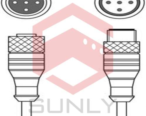 Dây cáp kết nối CB-M12-5000S-5GF