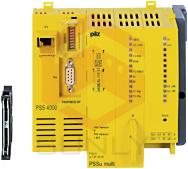 Mô-đun đầu bộ điều khiển logic khả trình (PLC) Failsafe/an toàn với thẻ SD + thiết lập lại btn. - PSSu H m F DPsafe SN SD