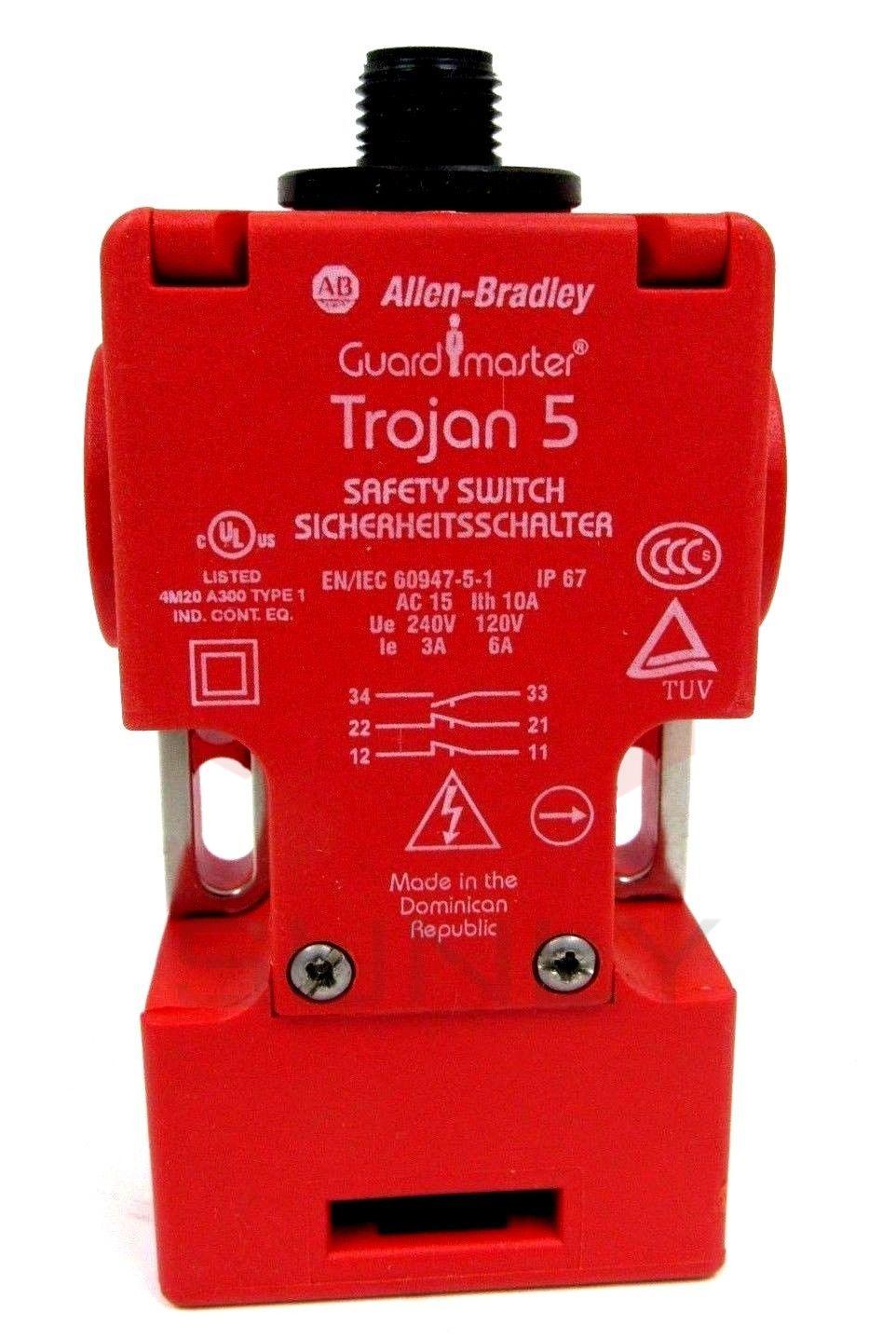 Allen Bradley 440K-T11129 Guardmaster Trojan 5 Tongue Interlock Switch