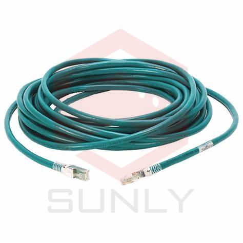 Allen Bradley Connection Cable Ethernet 4 Conductor RJ45 Male To Male Teal 1585J-M4TBJM-2