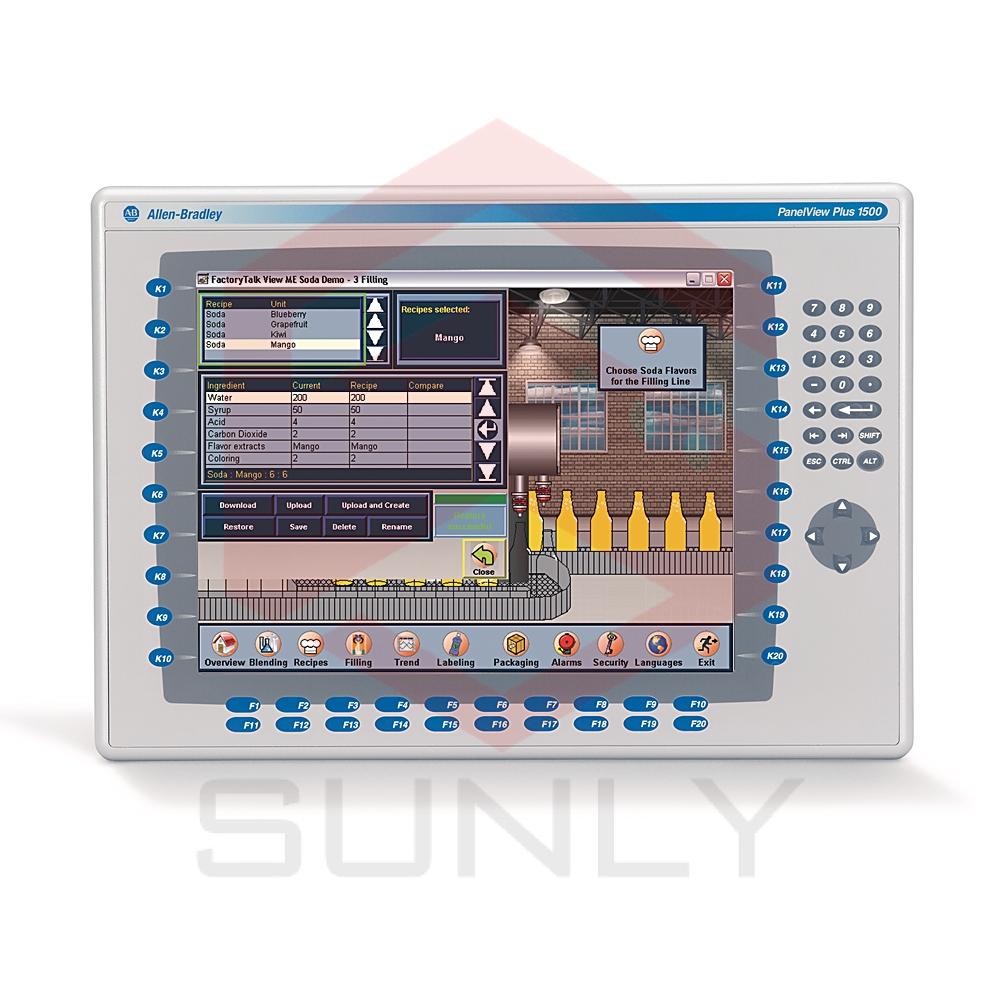 Allen Bradley Panelview Plus 2711P-B15C4D8