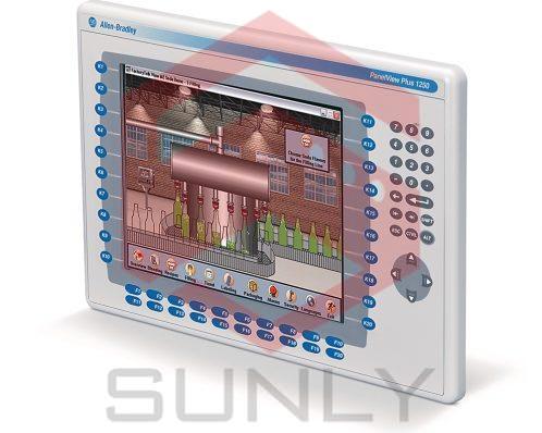 Allen Bradley Panelview Plus 2711P-K12C4D8 