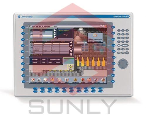Allen Bradley Panelview Plus 2711P-K15C4D8 