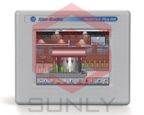 Allen Bradley Panelview Plus 2711P-T6M20D8 