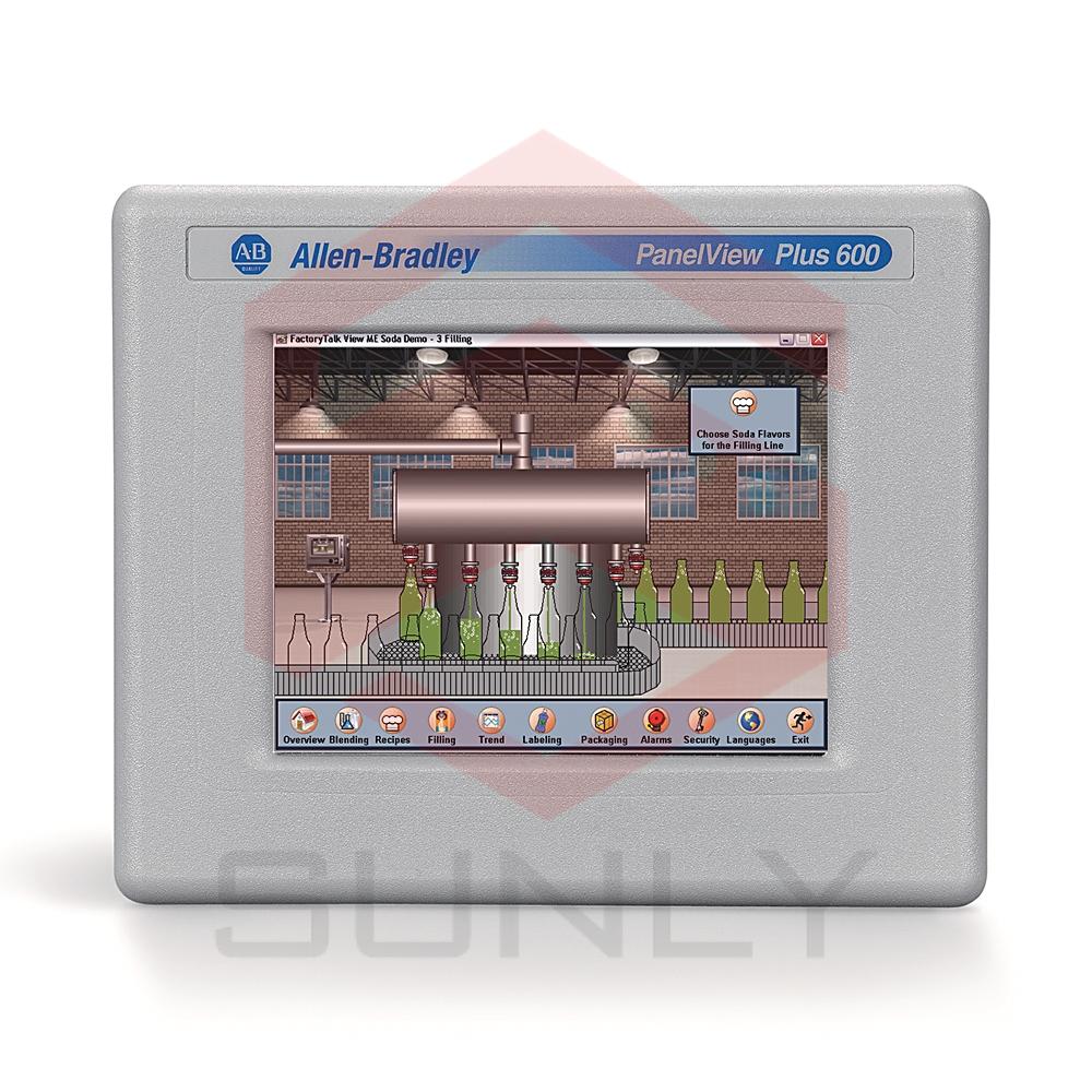 Allen Bradley Panelview Plus 2711P-T6M20D8