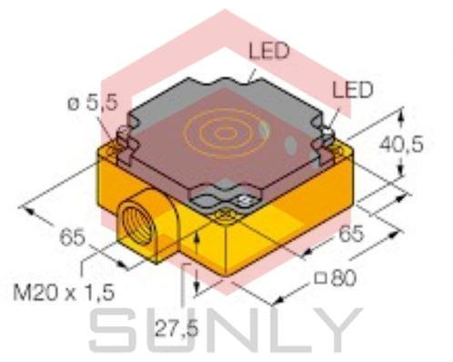 Cảm biến cảm ứng BI40-CP80-VP4X2-H1141