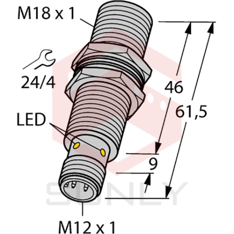 Cảm biến cảm ứng BI5U-M18M-VP4X