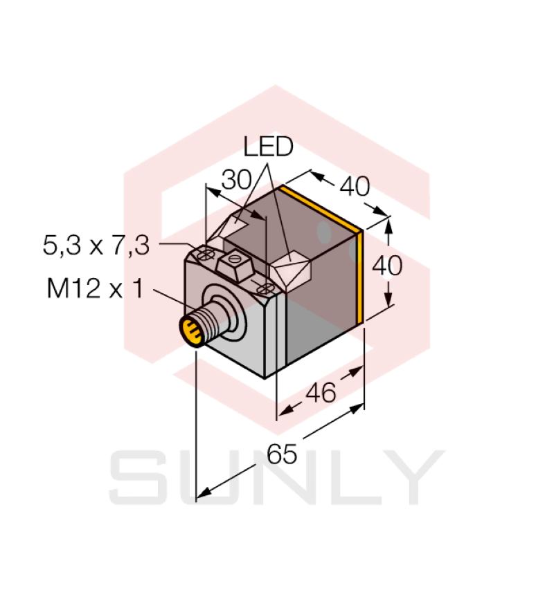Cảm biến khoảng cách cảm ứng Turck BI20U-CK40-AP6X2-H1141/S1118