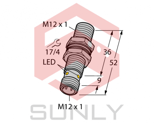 Cảm biến khoảng cách cảm ứng Turck BI3U-MT12-AP6X-H1141