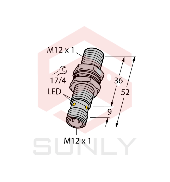 Cảm biến khoảng cách cảm ứng Turck BI3U-MT12E-AP6X-H1141
