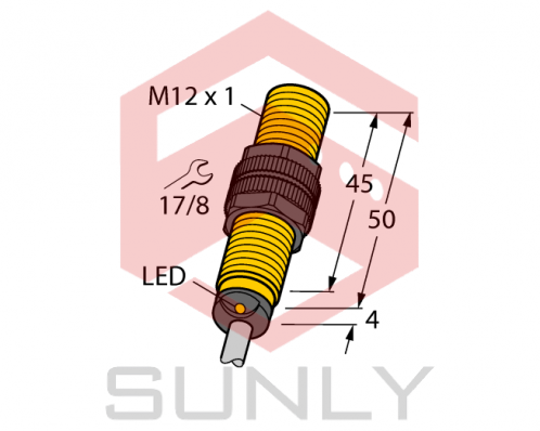 Cảm biến khoảng cách cảm ứng Turck BI3U-S12-AN6X