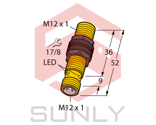 Cảm biến khoảng cách cảm ứng Turck BI3U-S12-AP6X-2-RS4/S90