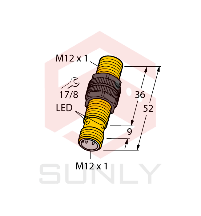 Cảm biến khoảng cách cảm ứng Turck BI3U-S12-AP6X-2-RS4/S90