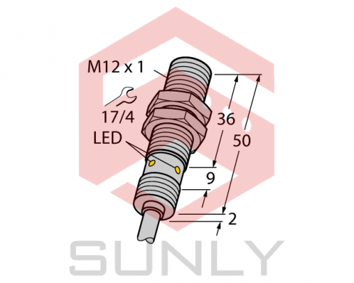 Cảm biến khoảng cách cảm ứng Turck BI4U-EM12WD-AP6X/S987