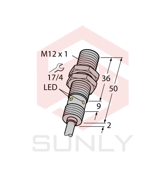 Cảm biến khoảng cách cảm ứng Turck BI4U-EM12WD-AP6X/S987