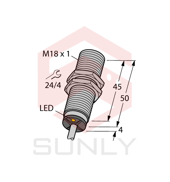Cảm biến khoảng cách cảm ứng Turck BI5U-M18-AP6X 7M