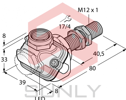 Cảm biến khoảng cách cảm ứng Turck BI7U-EM18WD-AP6X-H1141