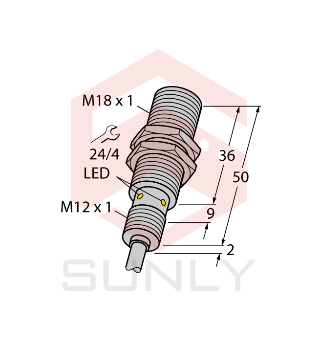 Cảm biến khoảng cách cảm ứng Turck BI8U-MT18-AN6X