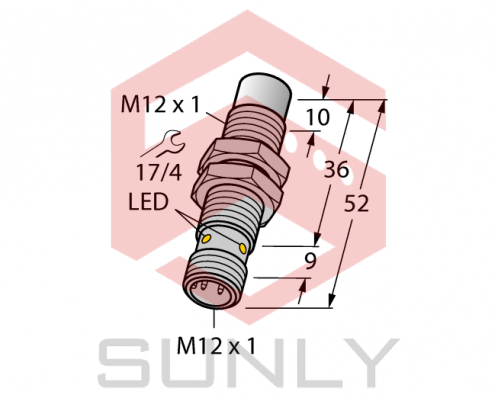 Cảm biến khoảng cách cảm ứng Turck NI10U-EM12WD-AP6X-H1141/3GD
