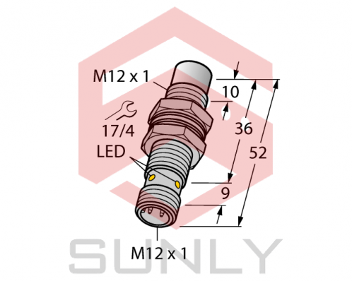 Cảm biến khoảng cách cảm ứng Turck NI10U-MT12-AP6X-H1141