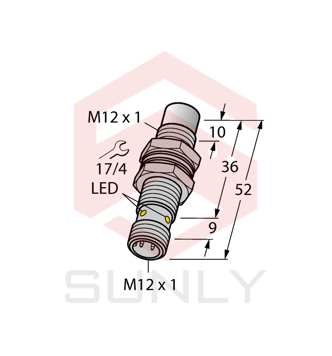 Cảm biến khoảng cách cảm ứng Turck NI10U-MT12-AP6X-H1141