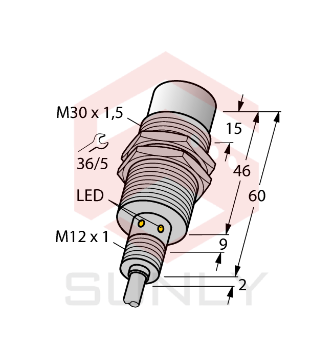 Cảm biến khoảng cách cảm ứng Turck NI30U-EM30WD-AP6-0,45-RS4P7X2/S1229