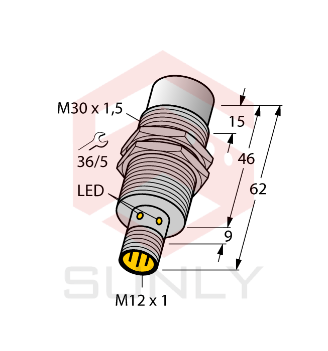 Cảm biến khoảng cách cảm ứng Turck NI30U-EM30WD-AP6X-H1141/3GD