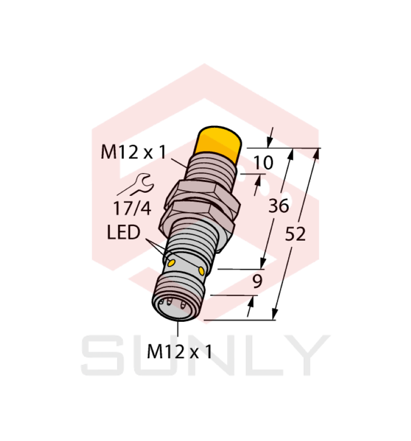 Cảm biến khoảng cách cảm ứng Turck NI4-EM12-VP6X-H1141