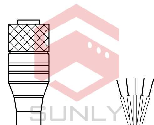 cáp kết nối KB 008-3000 A