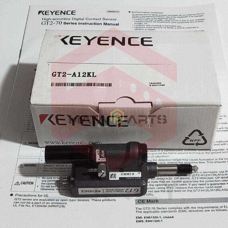 Đầu cảm biến tiếp xúc loại độ chính xác cao, lực đo thấp, Mẫu ống trục không khí KEYENCE GT2-A12KL