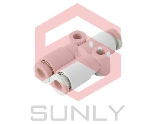Đầu Nối Khí 1 Chạm Chữ Y SMC KQ2U04-00A