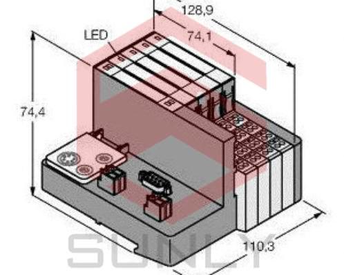 Module TI-BL20-DPV1-10
