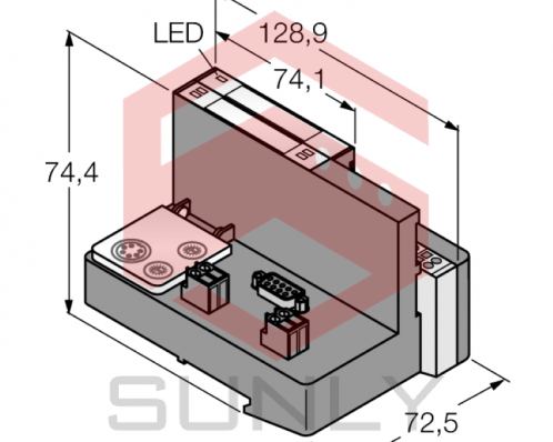 Module TI-BL20-DPV1-2