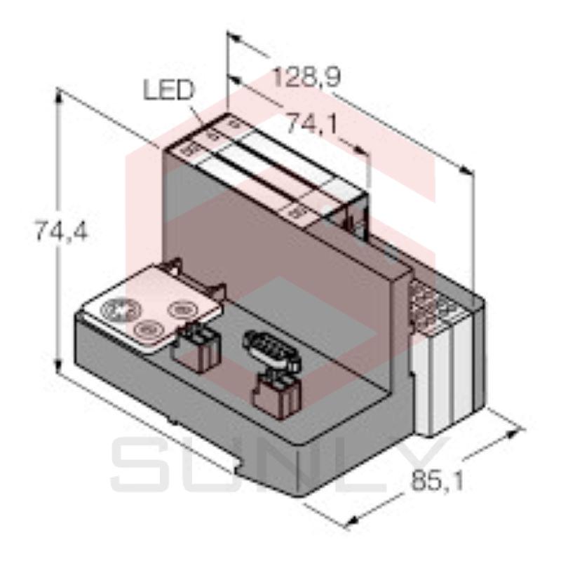 Module TI-BL20-DPV1-4