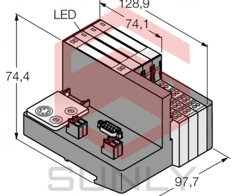 Module TI-BL20-DPV1-9