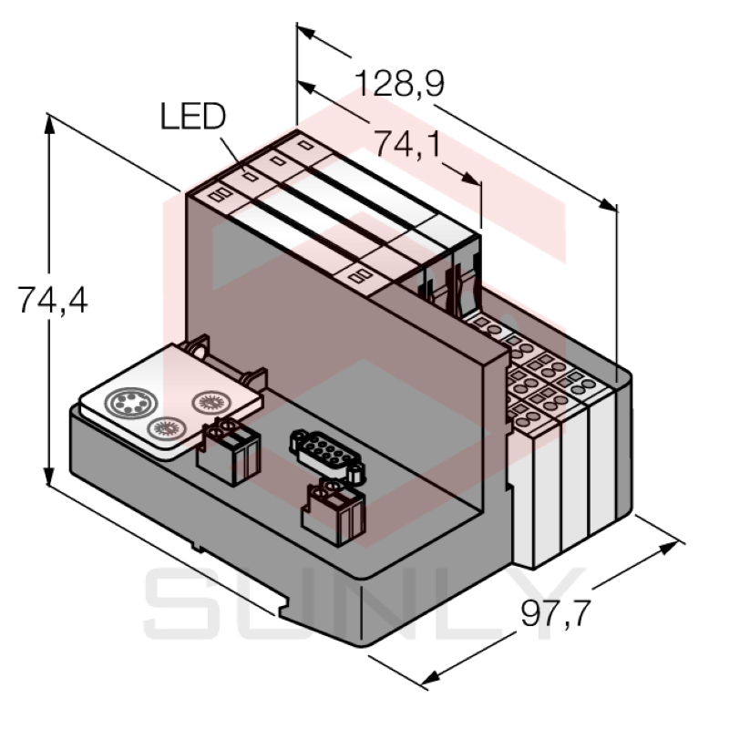 Module TI-BL20-DPV1-9
