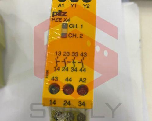 pilz safety relay pze x4 24vdc