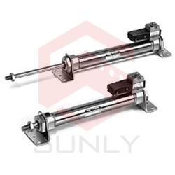 Xi lanh SMC gắn van tác động đơn, Trả về lò Lò xo /Mở rộng seri CVM3