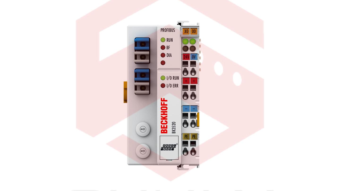 BK3520 - PROFIBUS Economy plus Bus Coupler, fiber optic