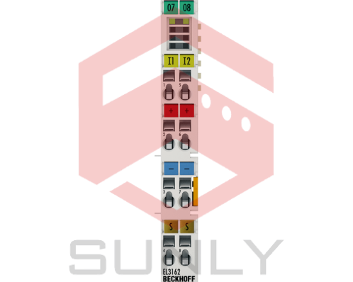 EL3162  EtherCAT Terminal, 2 kênh ngõ ra tương tự, điện áp 0…10 V, 16 bit, đơn kênh