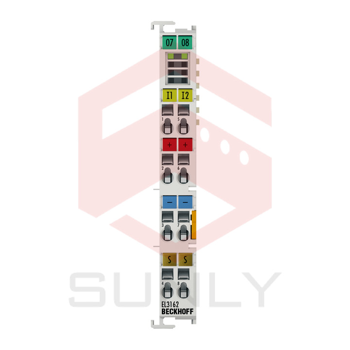 EL3162 EtherCAT Terminal, 2 kênh ngõ ra tương tự, điện áp 0…10 V, 16 bit, đơn kênh